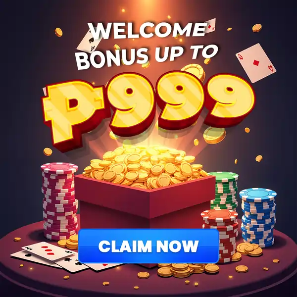 welcome bonus up to 999